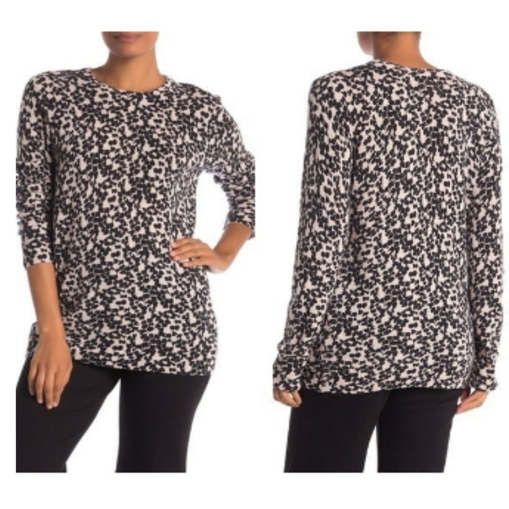 Equipment Rei 100% Cashmere Sweater Pink Black
